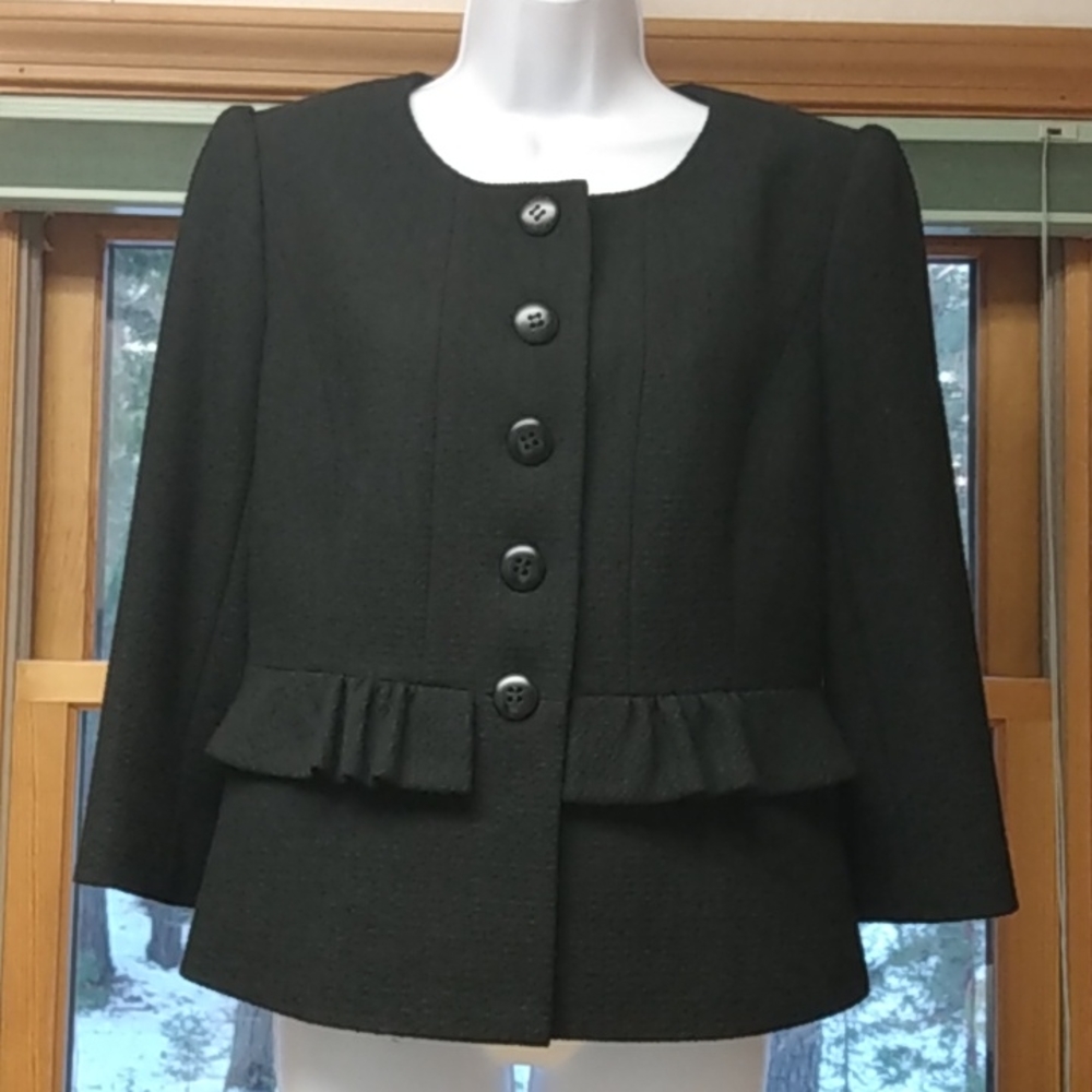Classique Entier Black Jacket, Size M - image 1